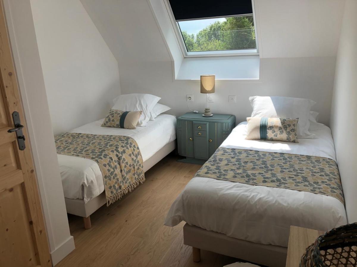Saint-Martin-de-Varreville Chambre D'Hotes Le Domaine De La Vallee מראה חיצוני תמונה